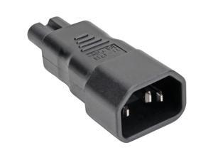 Tripp Lite IEC C14 to IEC C5 Power Cord Adapter - 10A 250V Black