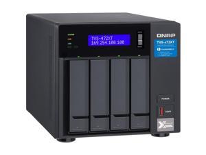 QNAP TVS-472XT 4 BAY THUNDERBOLT 3 10GbE Intel Pentium Gold G5400T 4GB RAM NAS