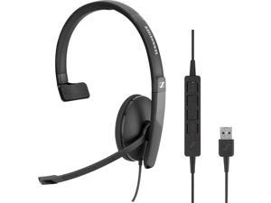 Sennheiser SC 160 USB (508315) - Double-Sided (Binaural) Headset for  Business Professionals | with HD Stereo Sound, Noise Canceling Microphone,  & USB 