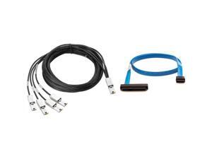 HPE StoreEver 4m Mini SAS HD SFF-8644 LTO Drive Cable for 1U Rack Mount Kit