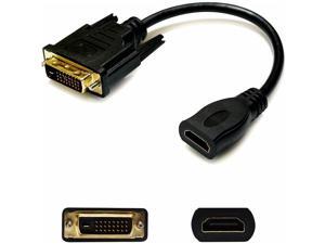 Dvi-D Dual Link (24+1 Pin) Male To Hdmi 1.3 Female Black Adapter For Resolution Up To 2560X1600 (Wqxga) Dvi-D Dual Link (24+1 Pin) Male To Hdmi 1.3 Female Black Adapter For Resolution Up To 2560X1600 (Wqxga)