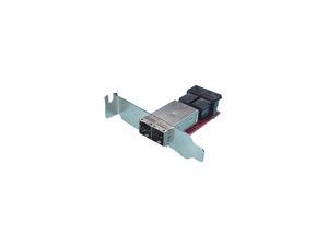 8-port SFF-8644 to SFF-8643 12G HD Mini SAS Adapter (Centronics Bracket) 8-port SFF-8644 to SFF-8643 12G HD Mini SAS Adapter (Centronics Bracket)