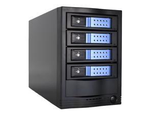 4 bay 6G Trayless SAS / SATA JBOD Tower Enclosure - J0406T 4 bay 6G Trayless SAS / SATA JBOD Tower Enclosure - J0406T