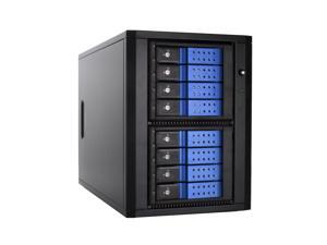 8 Bay 6G SAS / SATA Trayless Tower JBOD w/ EXPANDER - E0806T 8 Bay 6G SAS / SATA Trayless Tower JBOD w/ EXPANDER - E0806T
