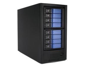 8 bay 6G Hot Swap Trayless SAS / SATA JBOD Tower Enclosure - J0806T 8 bay 6G Hot Swap Trayless SAS / SATA JBOD Tower Enclosure - J0806T