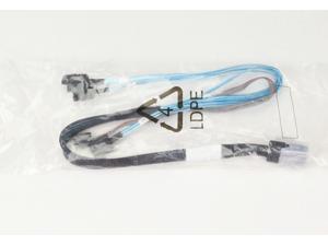0.5m SFF-8087 (host) to 4x 7 pin SATA (device) Internal SAS/SATA Fanout Cable 0.5m SFF-8087 (host) to 4x 7 pin SATA (device) Internal SAS/SATA Fanout Cable