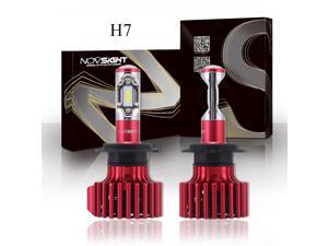 NIGHTEYE H7 LED Car Headlight Bulbs Replacement,Cool White Chips, 50W/8,000LM/6,500K Car LED Light All-in-One Conversion Kit,All-in-One Conversion Kit,3 Year Warranty NIGHTEYE H7 LED Car Headlight Bulbs Replacement,Cool White Chips, 50W/8,000LM/6,500K Car LED Light All-in-One Conversion Kit,All-in-One Conversion Kit,3 Year Warranty