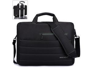 BRINCH Laptop Bag 17.3 Inch, Stylish Fabric Laptop Messenger Shoulder Bag Case Briefcase for 17 - 17.3 Inch Laptop / Notebook / MacBook / Ultrabook / Chromebook Computers (Black+Green) BRINCH Laptop Bag 17.3 Inch, Stylish Fabric Laptop Messenger Shoulder Bag Case Briefcase for 17 - 17.3 Inch Laptop / Notebook / MacBook / Ultrabook / Chromebook Computers (Black+Green)