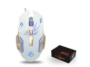 Apedra Programmable A8 Wired Gaming Mouse 3200DPI USB Optical Mouse 6 Button Computer Pc Mouse for CS DOTA LOL Gamer Professional Gaming Mice
