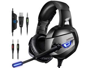 7.1 surround sound gaming headset ps4