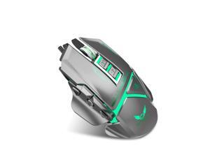 ZERODATE Gaming Mouse Programmable Wired Gaming Mouse, 3200DPI High Precision Optical Mouse with 11 Buttons, Neon & Breathing & Steady RGB Lights for PC, Laptop, Computer, MacBook – Gray ZERODATE Gaming Mouse Programmable Wired Gaming Mouse, 3200DPI High Precision Optical Mouse with 11 Buttons, Neon & Breathing & Steady RGB Lights for PC, Laptop, Computer, MacBook – Gray