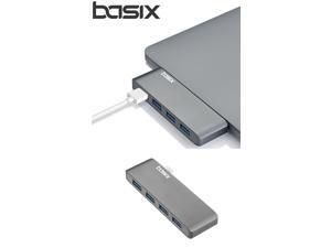 Basix usb C Hub 4 in 1 USB type C Hub Adapter with 4 USB 3.0 ports transmissionport with High-speed for MacBookPro pro and other type C Laptop - Gray Basix usb C Hub 4 in 1 USB type C Hub Adapter with 4 USB 3.0 ports transmissionport with High-speed for MacBookPro pro and other type C Laptop - Gray
