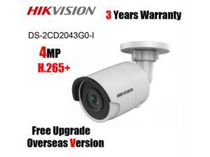 Hikvision Original English System H.265 Bullet IP Camera PoE DS-2CD2043G0-I 4MP CMOS IR Network Video Surveillance with SD Card Slot Face Dectection(1-Pack, 2.8mm Lens) Hikvision Original English System H.265 Bullet IP Camera PoE DS-2CD2043G0-I 4MP CMOS IR Network Video Surveillance with SD Card Slot Face Dectection(1-Pack, 2.8mm Lens)