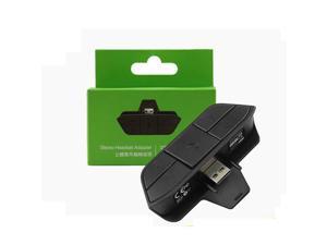 ESTONE Xbox One Stereo Headset Adapter Stereo Headphone Adapter Game Chat Audio Adaptor for Microsoft Xbox One Controller