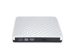 ESTONE USB 3.0 Slim External CD DVD ROM Drive Writer Reader Burner, 100% New Core High Speed Data Transfer External DVD Drive for Laptop Mac PC MacOSX Notebook Vista Windows7/8/10-White ESTONE USB 3.0 Slim External CD DVD ROM Drive Writer Reader Burner, 100% New Core High Speed Data Transfer External DVD Drive for Laptop Mac PC MacOSX Notebook Vista Windows7/8/10-White