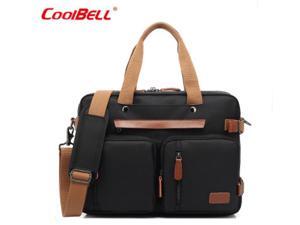 ESTONE CB-10001 Nylon Convertible Backpack Laptop Bag, 17.3" , Black ESTONE CB-10001 Nylon Convertible Backpack Laptop Bag, 17.3" , Black