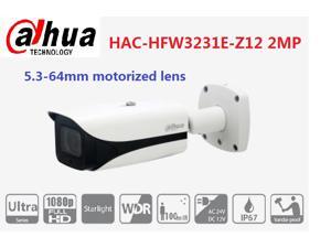 Dahua HAC-HFW3231E-Z12 2MP HD and SD dual-output 12x Optical Zoom Starlight HDCVI IR Bullet Camera Dahua HAC-HFW3231E-Z12 2MP HD and SD dual-output 12x Optical Zoom Starlight HDCVI IR Bullet Camera
