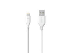 Anker PowerLine Lightning (6ft) Apple MFi Certified Charging Cable White Anker PowerLine Lightning (6ft) Apple MFi Certified Charging Cable White