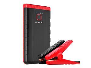 Suaoki U3 400A Peak Jump Starter Lithium ion Phone Charger and Battery Booster Power Pack for Automotive Truck Motorcycle Boat