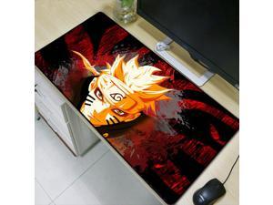 Anime Japan Naruto Print Locking Edge PC Computer Gaming Mouse Pad XXL Rubber Mat for LOL Dota 2 for Boyfriend Gifts