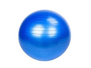 85cm 1600g Gym/Household Explosion-proof Thicken Yoga Ball Smooth Surface Blue