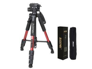 Red Pro Aluminium Q111 Tripod Heavy Duty w/ Pan Head For DSLR Camera Video Red Pro Aluminium Q111 Tripod Heavy Duty w/ Pan Head For DSLR Camera Video