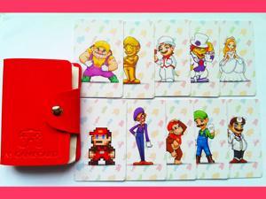 New 10PCS Super Mario Odyssey Amiibo NFC TAG Cards for NS Switch WII U