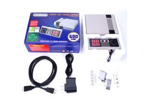 New Mini Retro HDMI HD Classic NES Edition Console TV Game Built-in 600 Games + 2 Handle Controllers