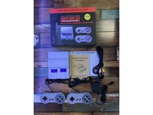 Super NES Classic Edition Console SNES Mini SFC Retro Built-in 400 Games+2 Handle Controllers