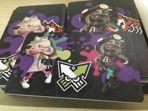 New 2pcs Splatoon 2 Pearl Marina AMIIBO NFC TAG Cards for Nintendo Switch WII U New3ds New 2pcs Splatoon 2 Pearl Marina AMIIBO NFC TAG Cards for Nintendo Switch WII U New3ds