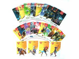22Pcs ZELDA BOTW AMIIBO NFC PVC Tag Cards with 20 Hearts Wolf Link Majora’s Mask 4 Champion Card for NS Switch WII U New 3DS 22Pcs ZELDA BOTW AMIIBO NFC PVC Tag Cards with 20 Hearts Wolf Link Majora’s Mask 4 Champion Card for NS Switch WII U New 3DS