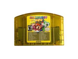 Nintendo N64 Cartridge 18 in 1 Card Mario Party 1 2 3 Mario Bros Castlevania Nintendo N64 Cartridge 18 in 1 Card Mario Party 1 2 3 Mario Bros Castlevania