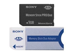 Sony 1 GB Memory Stick PRO Duo Flash Memory Card MSXM1GST
