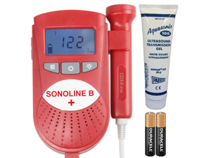 Sonoline B Plus Fetal Doppler with 3MHz Doppler Probe - The Authentic Baby Heart Rate Monitor from Baby Doppler Sonoline B Plus Fetal Doppler with 3MHz Doppler Probe - The Authentic Baby Heart Rate Monitor from Baby Doppler