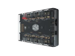 Cooler Master MasterFan ARGB and PWM Hub - 6 Ports for Addressable RGB Lighting with PWM