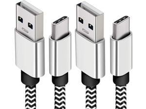 StyleTech USB Type C Cable, 10FT 2Pack Long Samsung S10 Charger Cable,Durable Braided USB C to A Cable,USB C Cord for Samsung Galaxy S8 S9 S10 Plus Note 8 9,LG G7 G6 V30,Google Pixel 3XL, Moto Z3