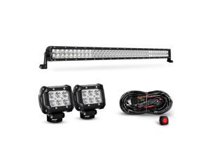 Nilight 42 Inch 240W Spot Flood Combo Led Light Bar 2PCS 4 Inch 18W Spot LED Fog Lights With Off Road Heavy Duty Wiring Harness, 2 years Warranty Nilight 42 Inch 240W Spot Flood Combo Led Light Bar 2PCS 4 Inch 18W Spot LED Fog Lights With Off Road Heavy Duty Wiring Harness, 2 years Warranty