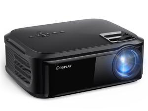 iDeaPLAY PJ80 1080p Full HD Projector, 1920x1080 FHD Native Resolution Home Theater Projector, Input Singal Supports 720p, 1080i, 1080p Resolution, with VGA USB HDMI ports iDeaPLAY PJ80 1080p Full HD Projector, 1920x1080 FHD Native Resolution Home Theater Projector, Input Singal Supports 720p, 1080i, 1080p Resolution, with VGA USB HDMI ports