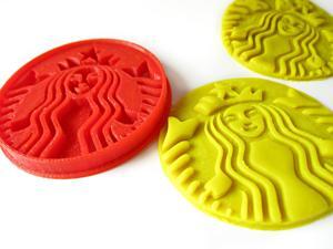Starbucks Logo Cookie Cutter, Fondant Embosser / Stamp, Pie Crust Cutter, 3 inches Starbucks Logo Cookie Cutter, Fondant Embosser / Stamp, Pie Crust Cutter, 3 inches