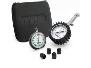 TireTek Automotive Gift Set - Includes Premium Tire Pressure Gauge, Tread Depth Gauge and Valve Caps - Best Car Accessories Pack For Tire Maintenance TireTek Automotive Gift Set - Includes Premium Tire Pressure Gauge, Tread Depth Gauge and Valve Caps - Best Car Accessories Pack For Tire Maintenance