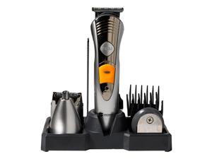 Esvee Professional Facial and Body Grooming for Men's All-in-One 7 Piece Kit Trimmer with Rechargeable Stand Esvee Professional Facial and Body Grooming for Men's All-in-One 7 Piece Kit Trimmer with Rechargeable Stand