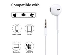 Oem Headphones, Earpods, Headset with Remote & Mic, Stereo Sound - 2 Pack - White Oem Headphones, Earpods, Headset with Remote & Mic, Stereo Sound - 2 Pack - White