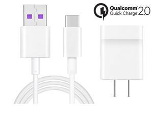 USB-C Quick Compatible with All Huawei Phone Models with TYPE-C Connector-White USB-C Quick Compatible with All Huawei Phone Models with TYPE-C Connector-White