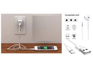 Wall, Lighting Cable & Headphone in Bulk - White Wall, Lighting Cable & Headphone in Bulk - White