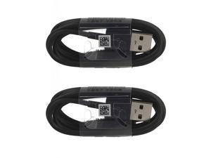Two (2) Samsung USB-C Data Charging Cables for Galaxy S8/S8+ - Black Bulk Two (2) Samsung USB-C Data Charging Cables for Galaxy S8/S8+ - Black Bulk