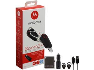 Motorola Boom 2+ Water Resistant & Durable Wireless Headset with Car Charger Motorola Boom 2+ Water Resistant & Durable Wireless Headset with Car Charger