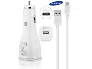 Samsung Fast Adaptive Car Charger With Type C Cable For Note 8Galaxy S8S8 Plus