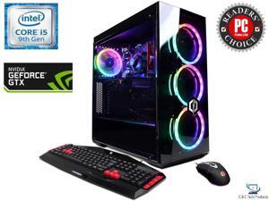 CyberpowerPC Gamer Xtreme VR Gaming Desktop, 9th Gen Intel Core i5-9400F 2.90 GHz,16GB DDR4 RAM, 240GB SSD PLUS 1TB HDD, 6GB NVIDIA GeForce GTX 1660,Wifi,USB,HDMI, Windows 10 Home 64-Bit