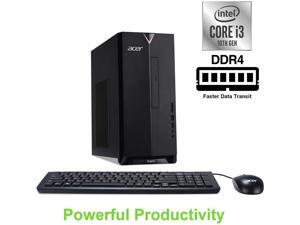 Acer Aspire TC Desktop,10th Gen Intel Core i3-10100 Processor,16GB RAM,512GB SSD,Intel UHD Graphics 630,DVD-RW,Wifi-AX,Bluetooth 5.0,Dual Monitor Capable,Windows 10 Pro Acer Aspire TC Desktop,10th Gen Intel Core i3-10100 Processor,16GB RAM,512GB SSD,Intel UHD Graphics 630,DVD-RW,Wifi-AX,Bluetooth 5.0,Dual Monitor Capable,Windows 10 Pro