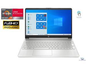HP 15.6" Full HD TouchScreen LED IPS Notebook,4th Gen AMD Ryzen 7 4700U 8-Core Processor,16GB DDR4,512GB SSD, AMD Radeon Graphics,Wifi,Bluetooth,USB,HDMI, Windows 10 Pro